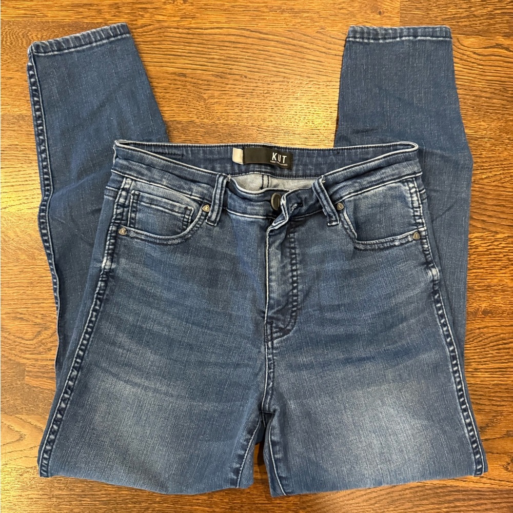 Kut from the Kloth Women's Blue Ankle Jeans